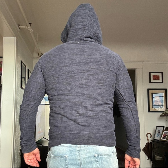 Jack & Jones Shelby Navy Hoodie - Picture 11 of 11